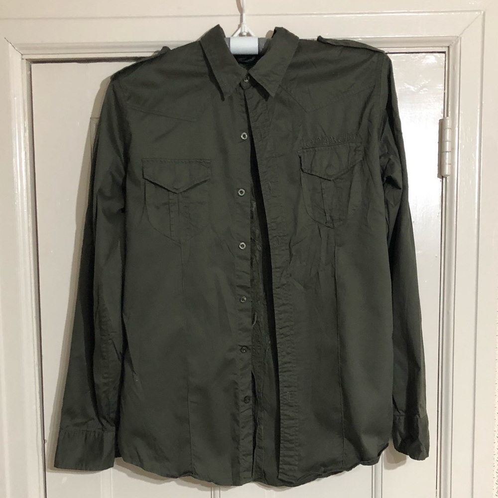 Monarchy Long Sleeve Button Down Shirt